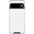 White Grid Google Pixel 10 Clear Case